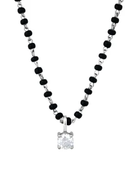 1 Carat Solitaire Daily Wear Mangalsutra