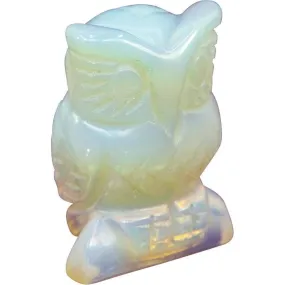 1.5" Opalite Spirit Animal 1.5 - Owl