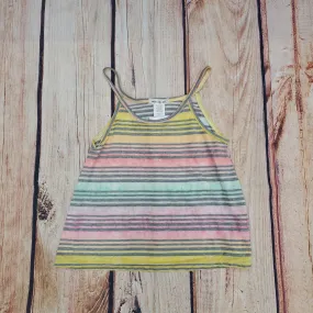 407 EVERLY STRIPE A-LINE 2 TIER CAMI