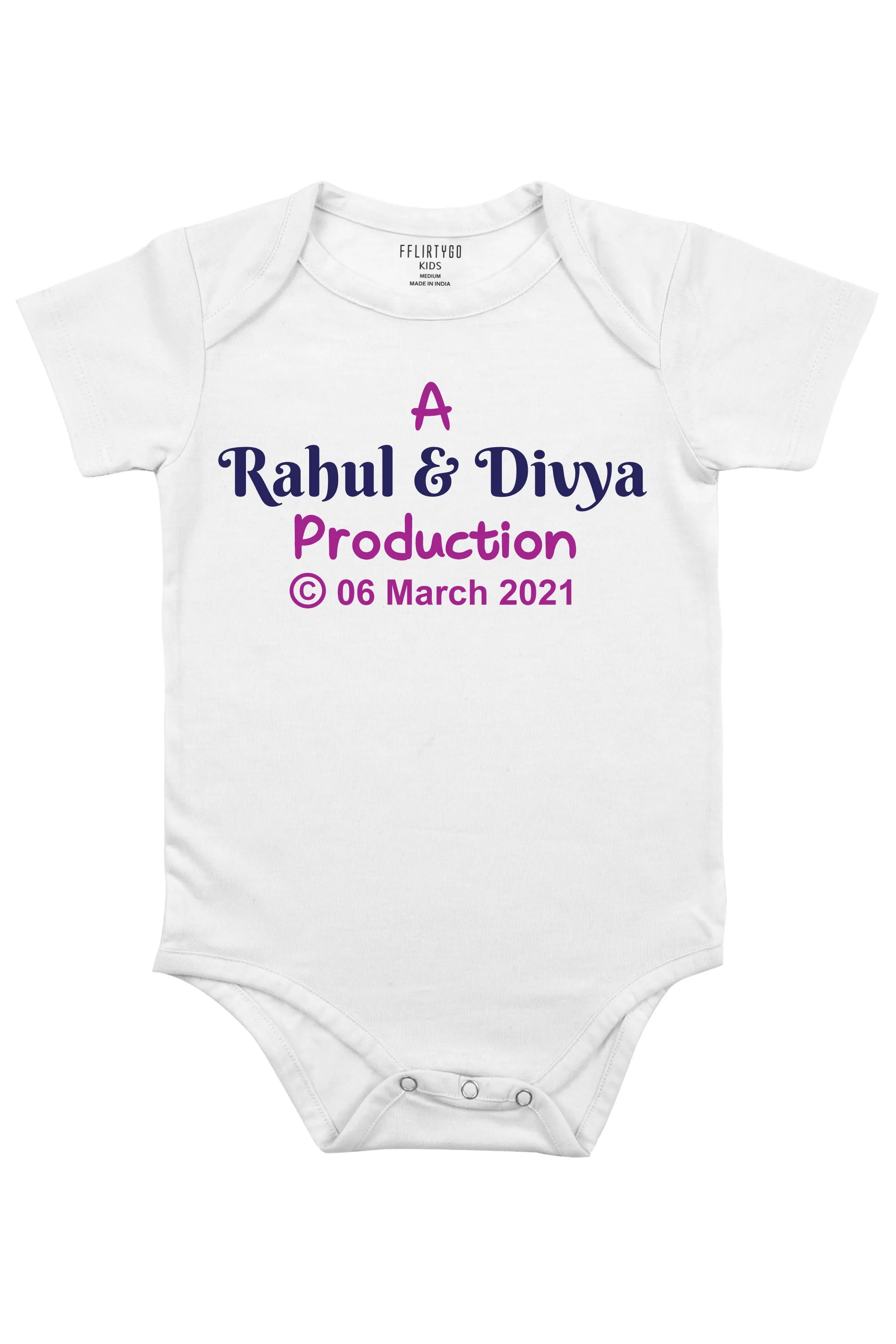 A Production Baby Romper | Onesies w/ Custom Name