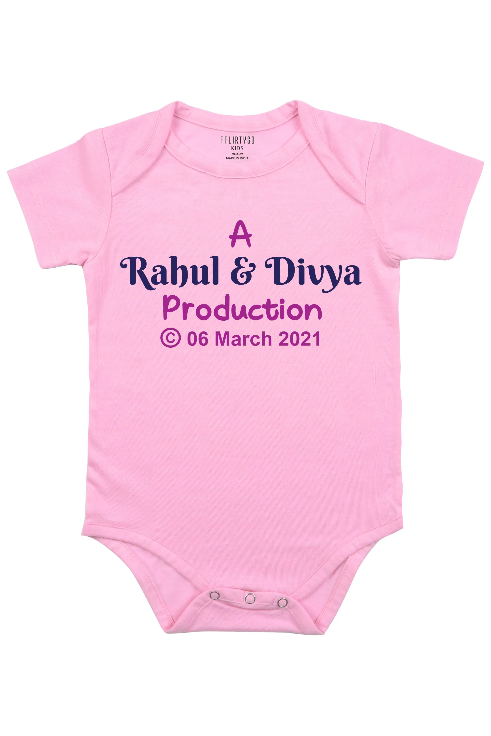 A Production Baby Romper | Onesies w/ Custom Name