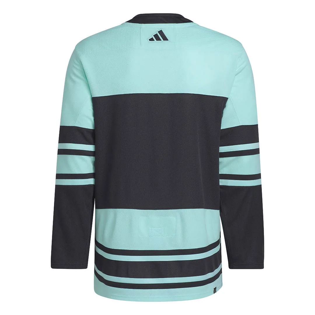 adidas - Men's Seattle Kraken Authentic Reverse Retro Wordmark Jersey (HN4090)