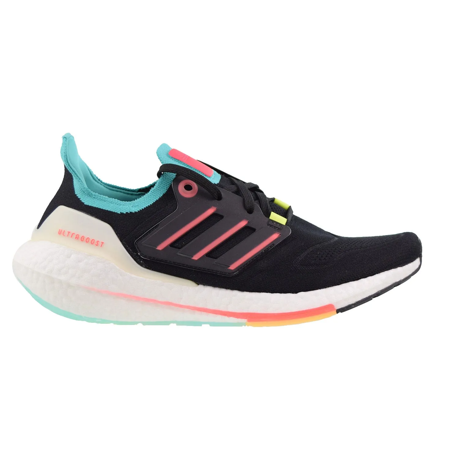 Adidas Ultra Boost 22 Men's Shoes Black-Turbo Mint Rust