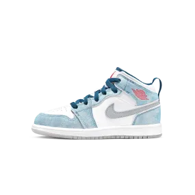 Air Jordan 1 Mid SE PS 'French Blue'