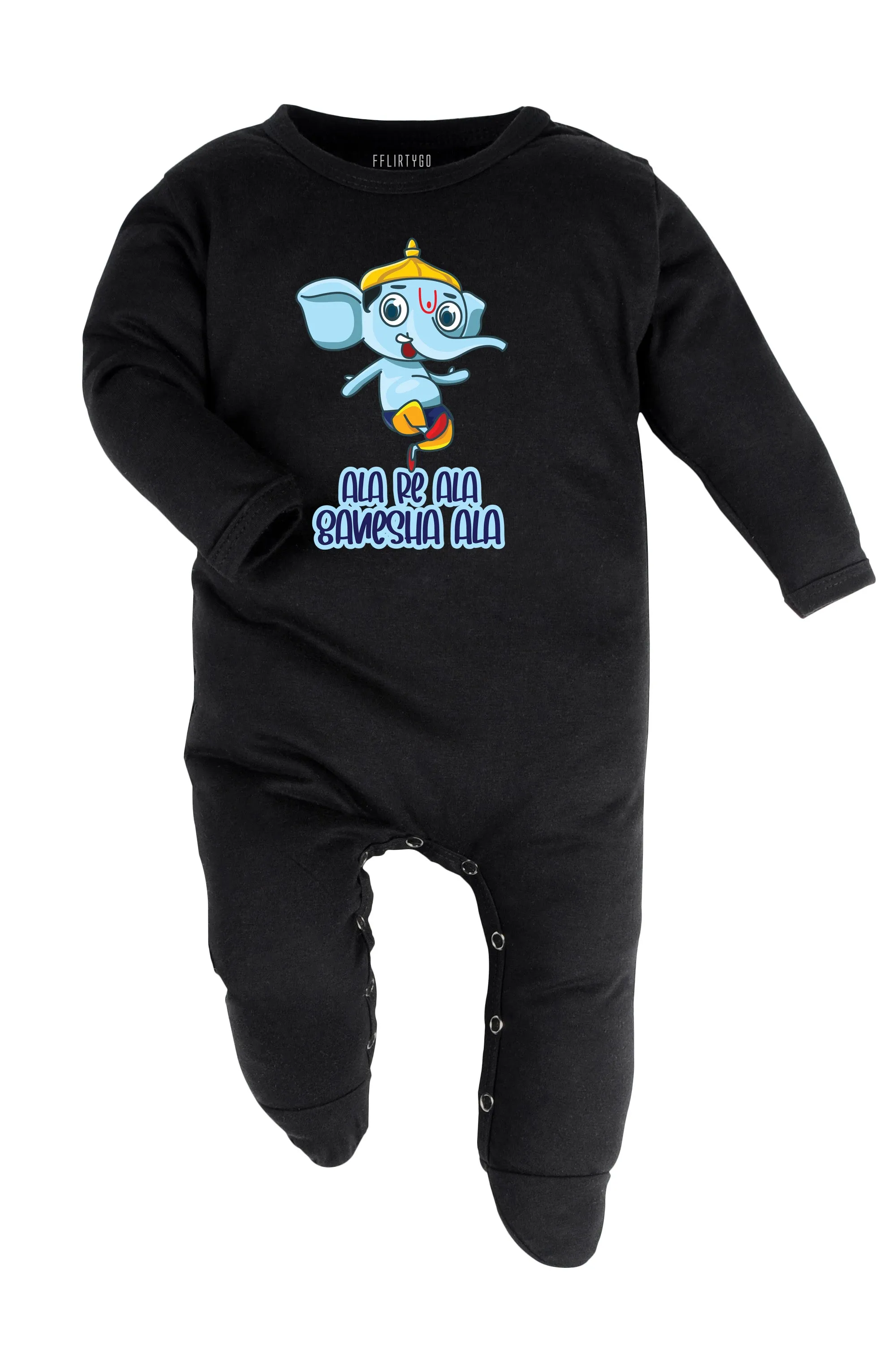 Ala Re Ala Ganesha Ala Baby Romper | Onesies