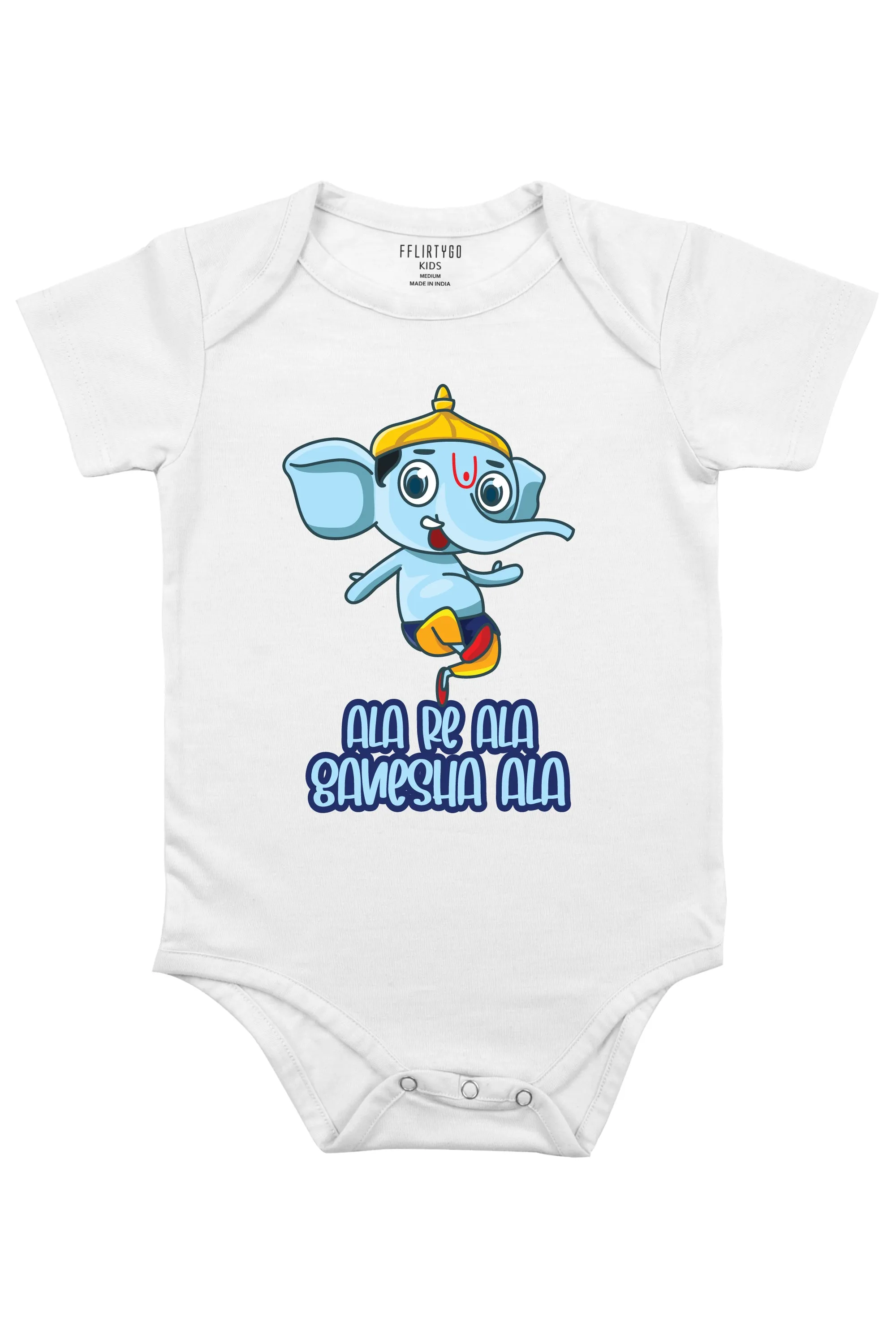 Ala Re Ala Ganesha Ala Baby Romper | Onesies