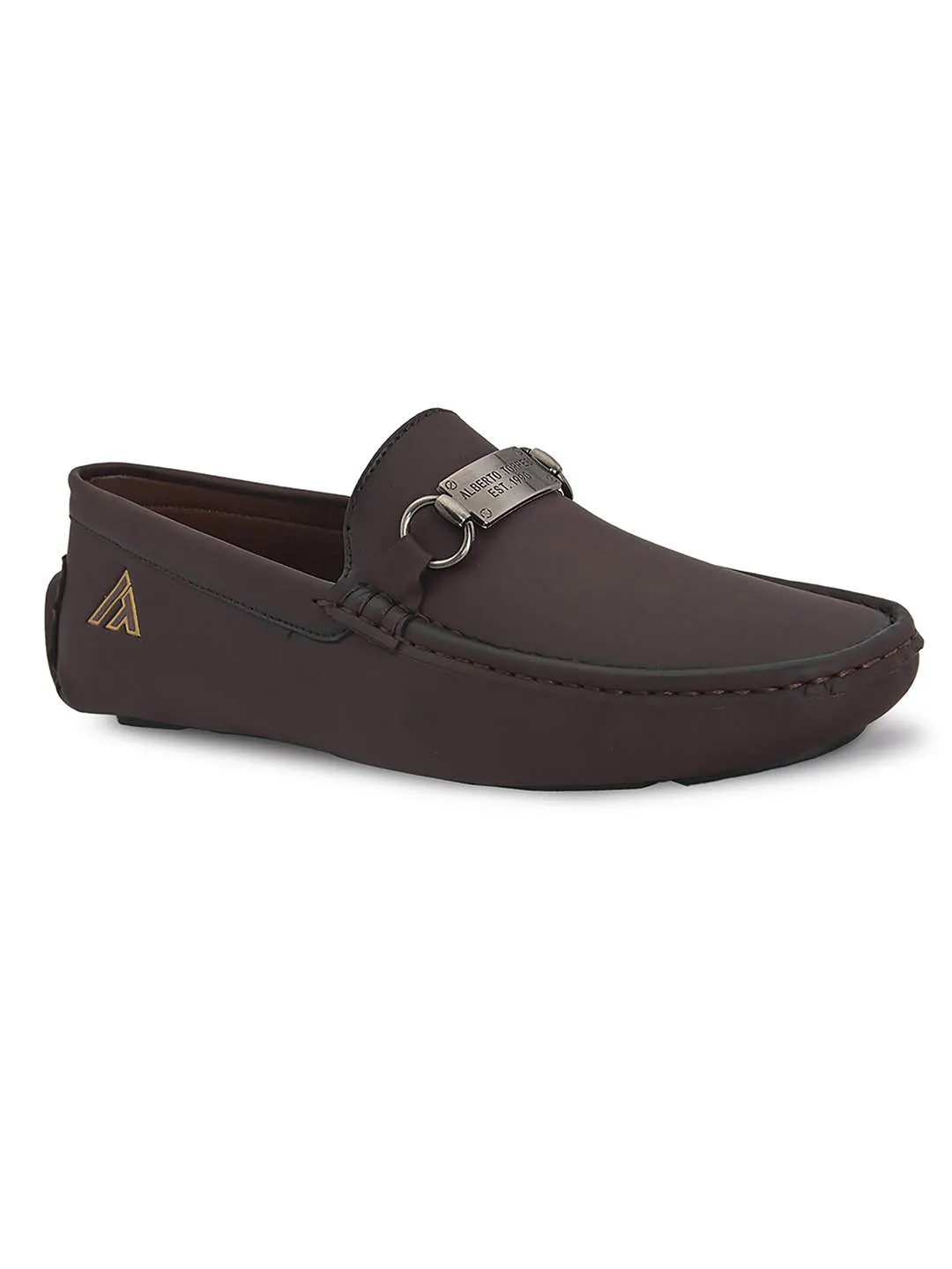 Alberto torresi Synthetic Brown Casual Loafers