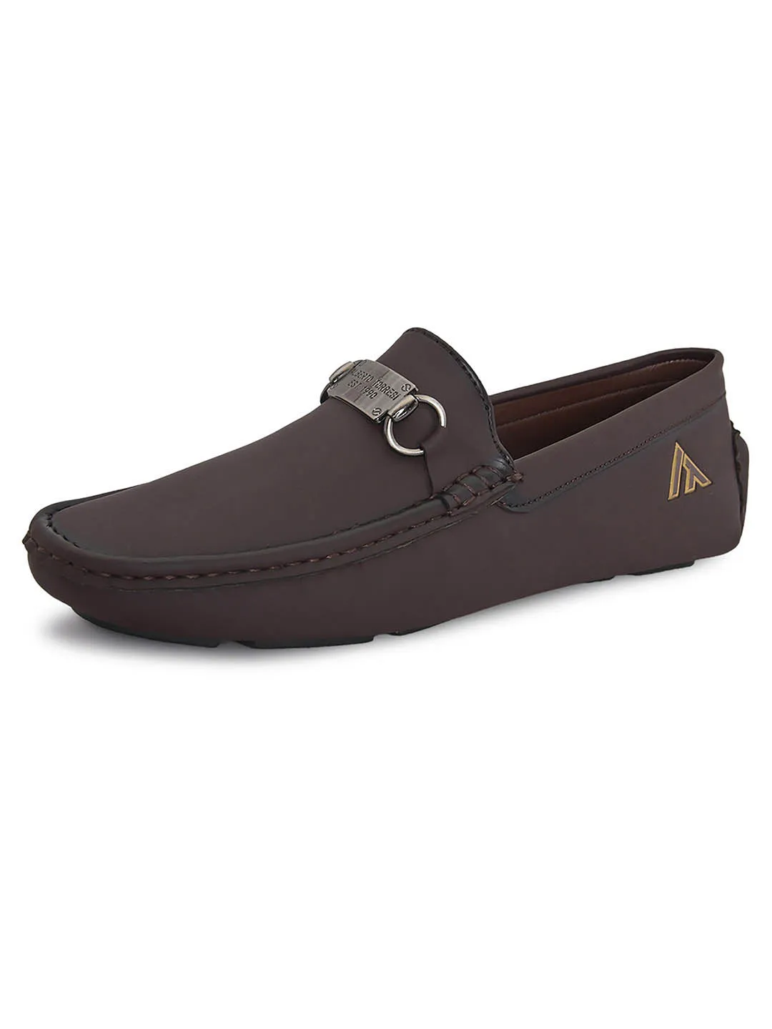 Alberto torresi Synthetic Brown Casual Loafers