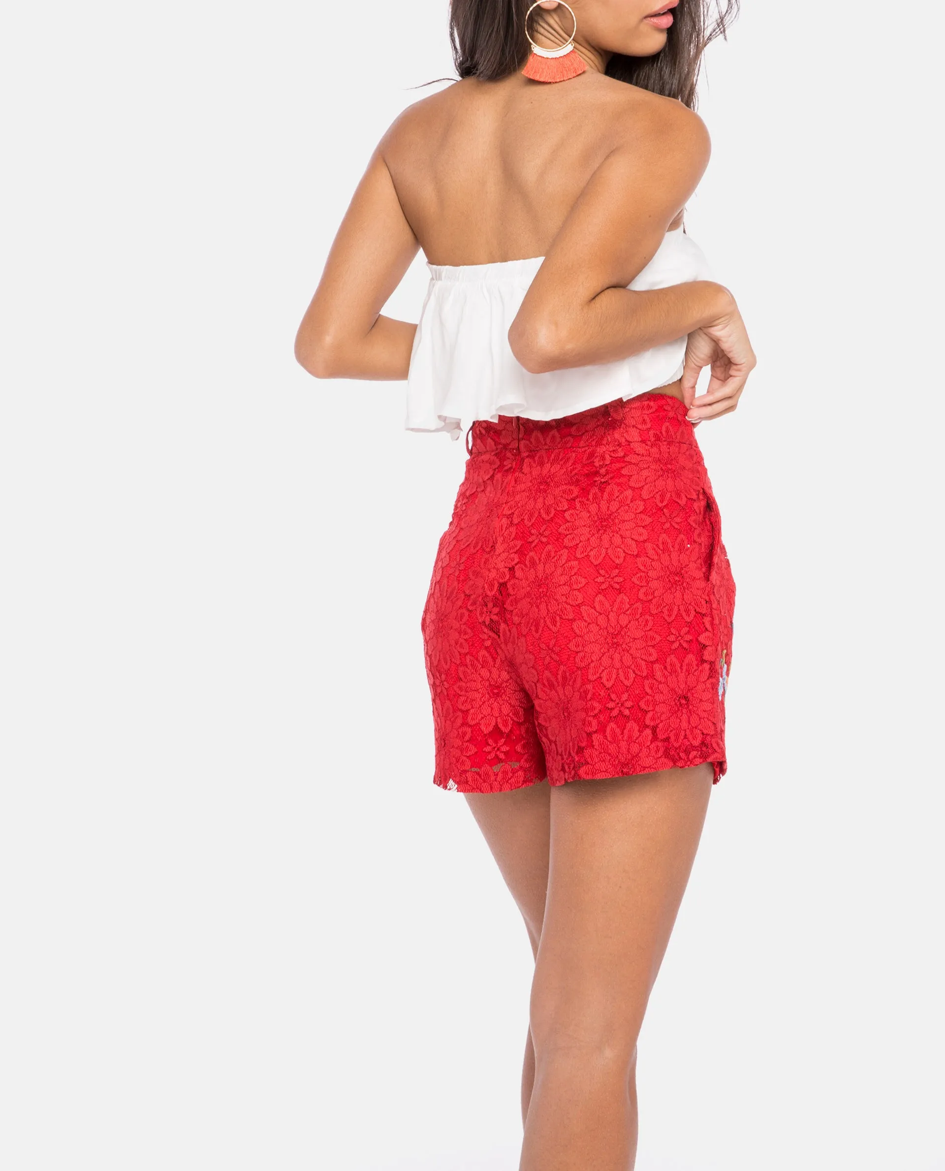 Alexa Lace Shorts