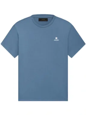 AMIRI MA Bar Club logo Tee Blue