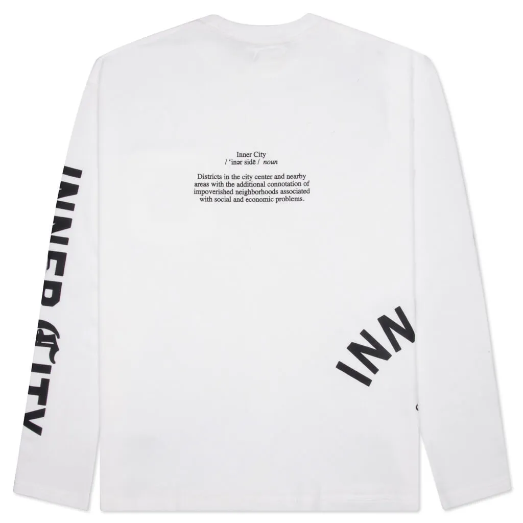 Angelino L/S Tee - White