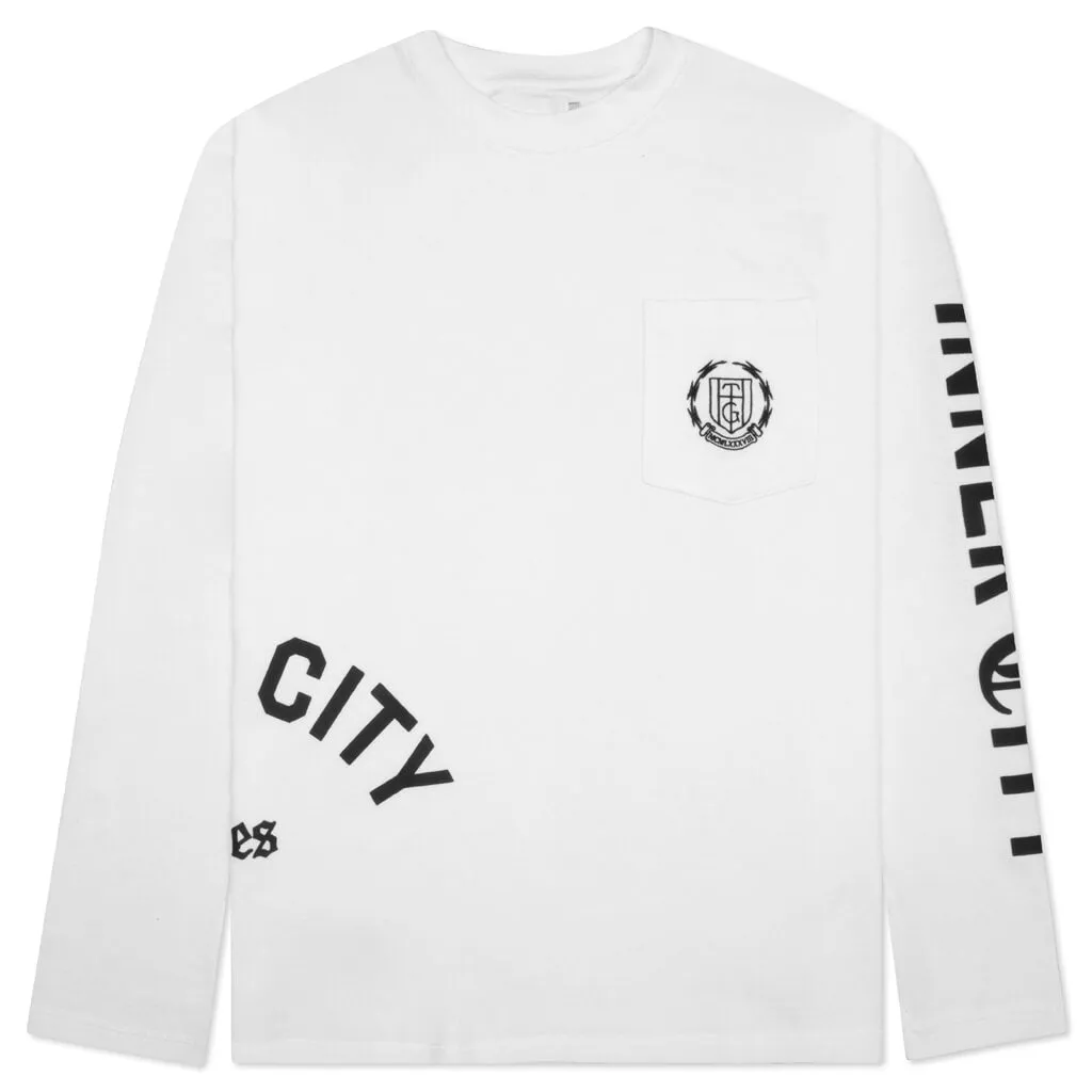 Angelino L/S Tee - White