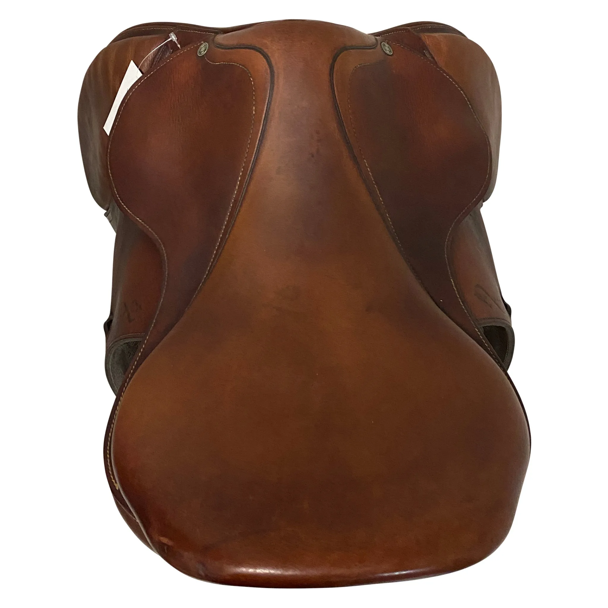 Antarès 2006 Buffalo Jumping Saddle in Cognac - 17.5E- 2N Flap