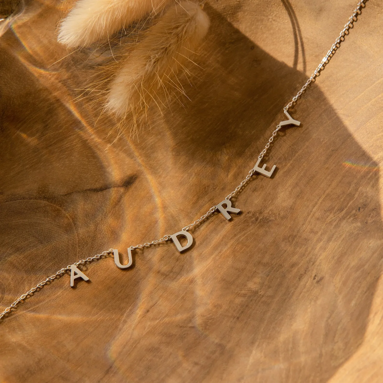 Apollo Letter Name Necklace