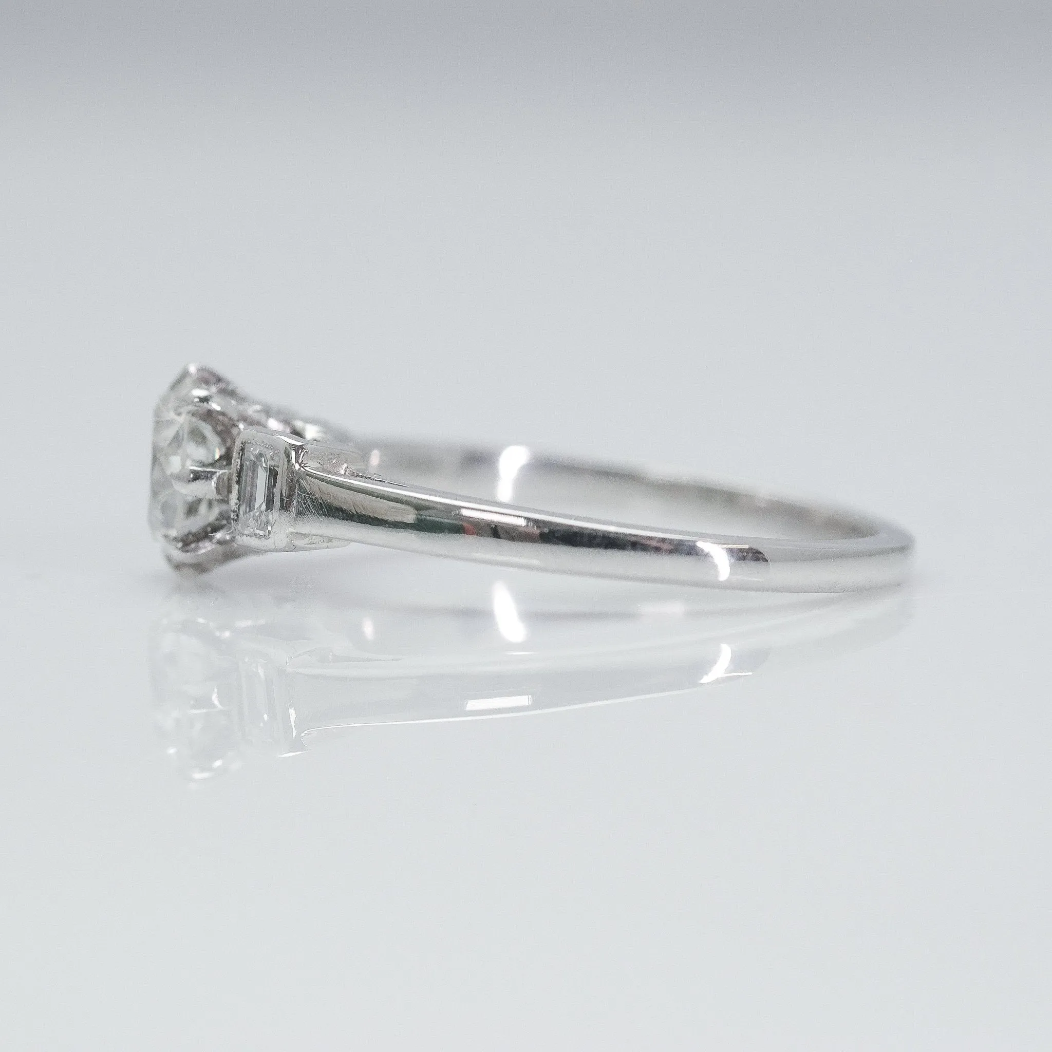 Art Deco Diamond Solitaire Ring