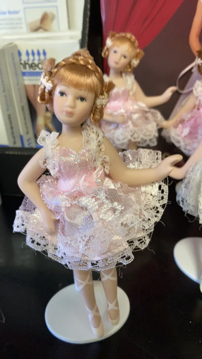 Ballerina Porcelain Doll Ornament