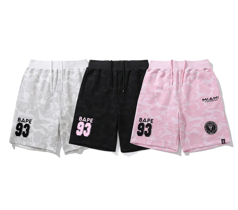 BAPE x Inter Miami CF Sweatshort Pink