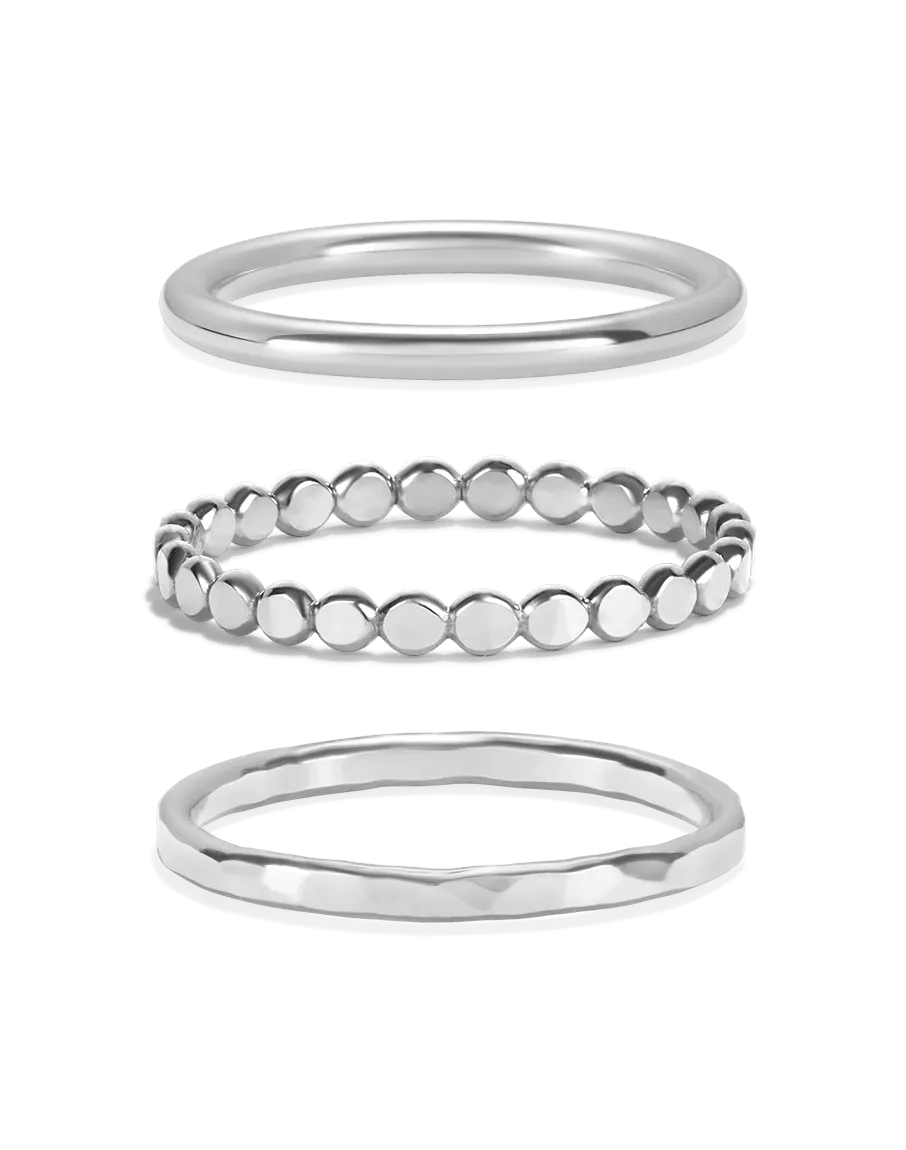 Basic Stacking Ring Set