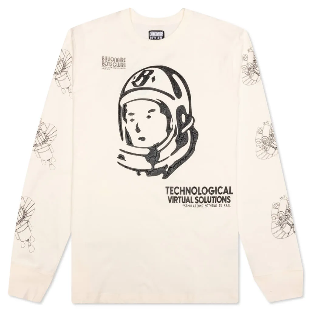 BB Systematic L/S Tee - Gardenia