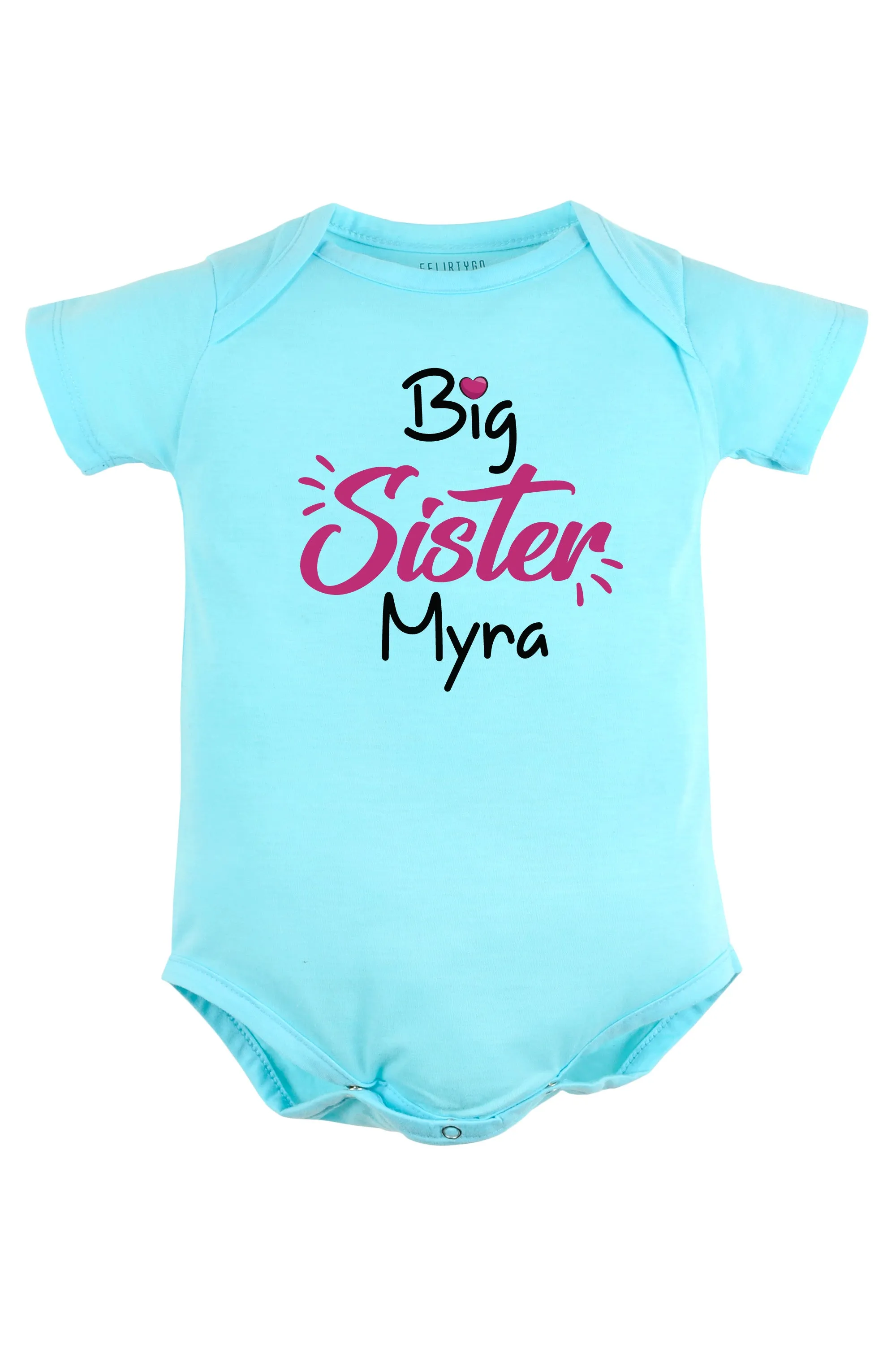 Big Sister Baby Romper | Onesies w/ Custom Name