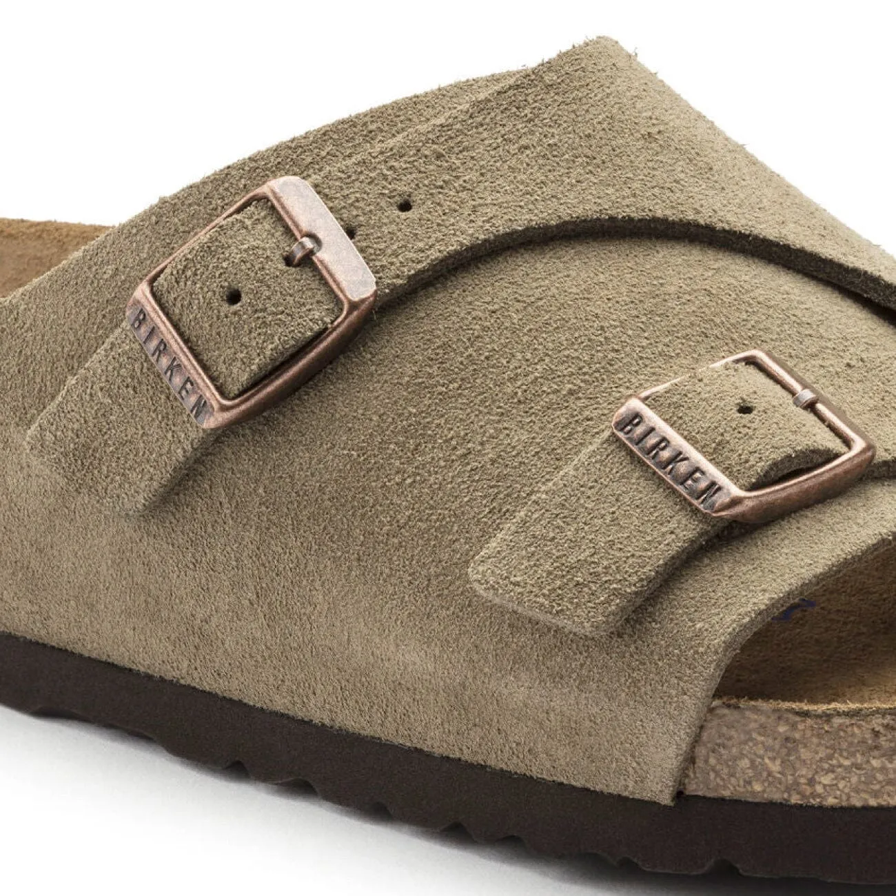 Birkenstock Classic, Zurich, Regular Fit, Suede Taupe