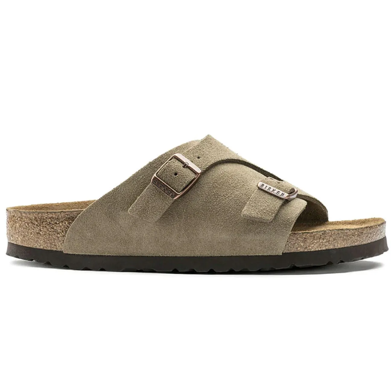 Birkenstock Classic, Zurich, Regular Fit, Suede Taupe