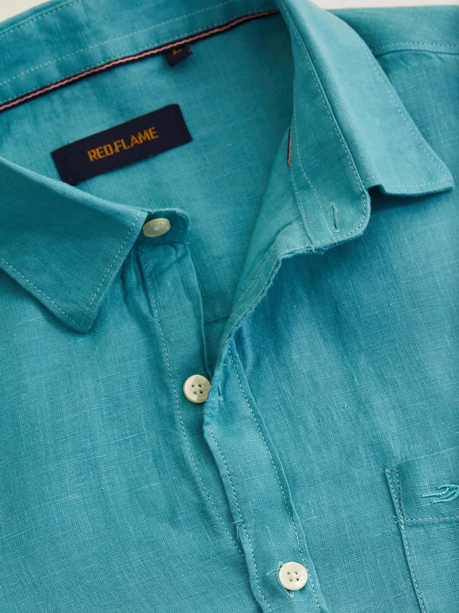 Blue Royal Linen Shirt