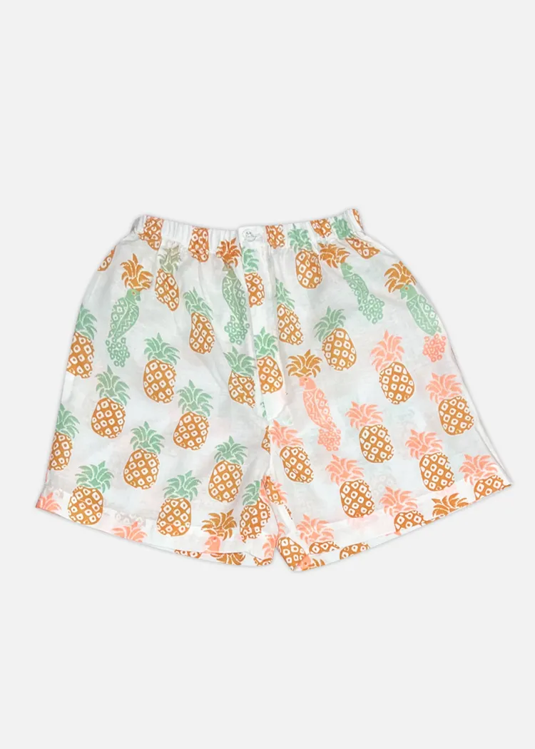 Boys Shorts Pineapple