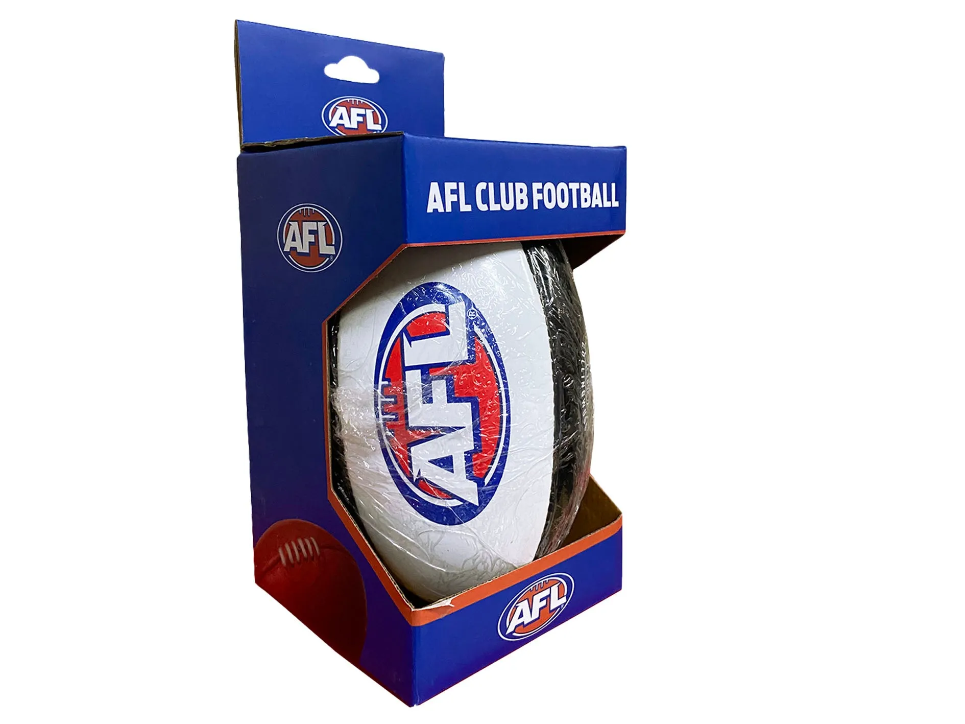 Burley PVC AFL Collingwood Magpies Footy Ball 20cm <br> 9BA102G004