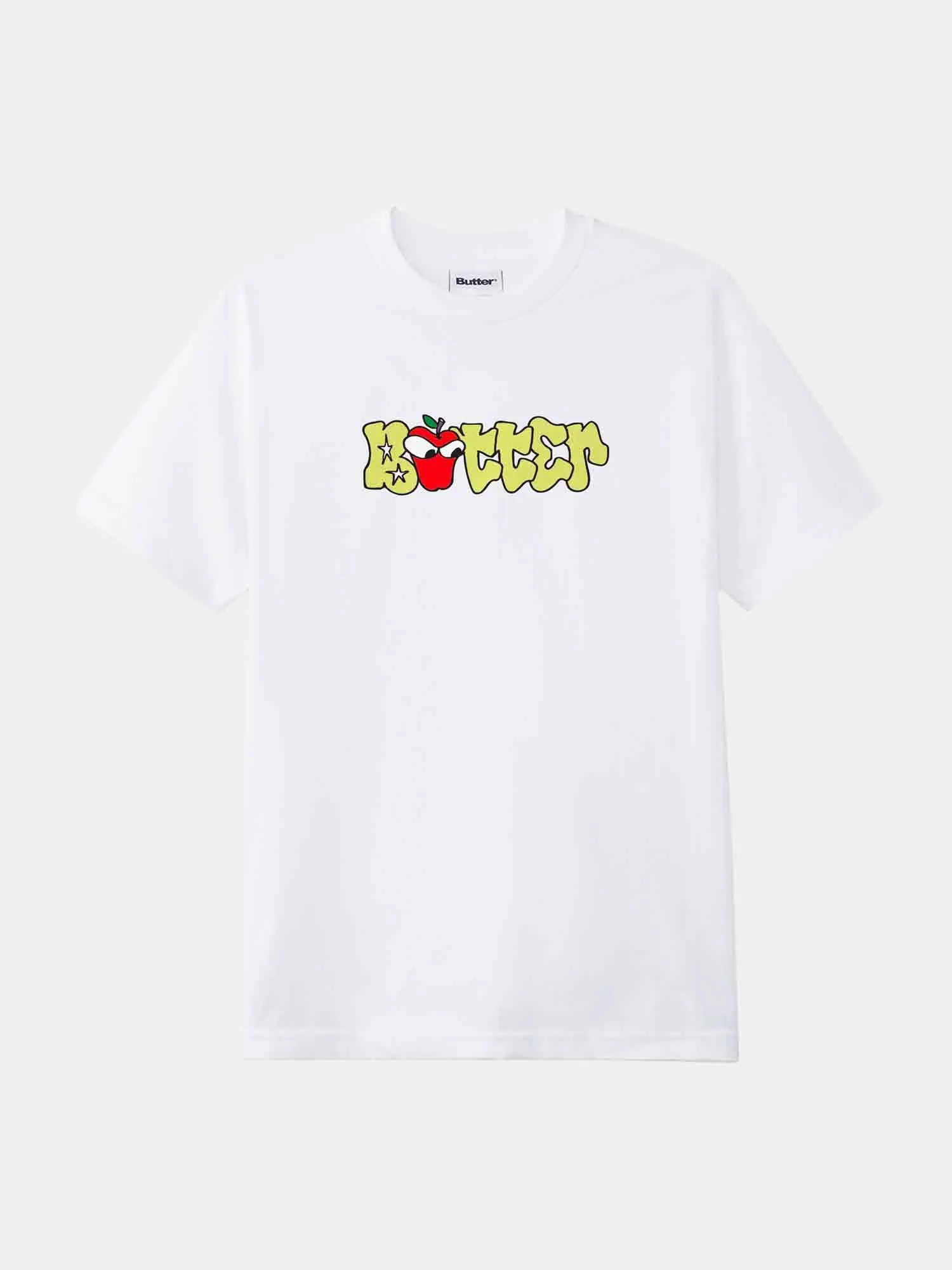 Butter Goods Big Apple Tee - White