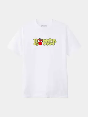 Butter Goods Big Apple Tee - White