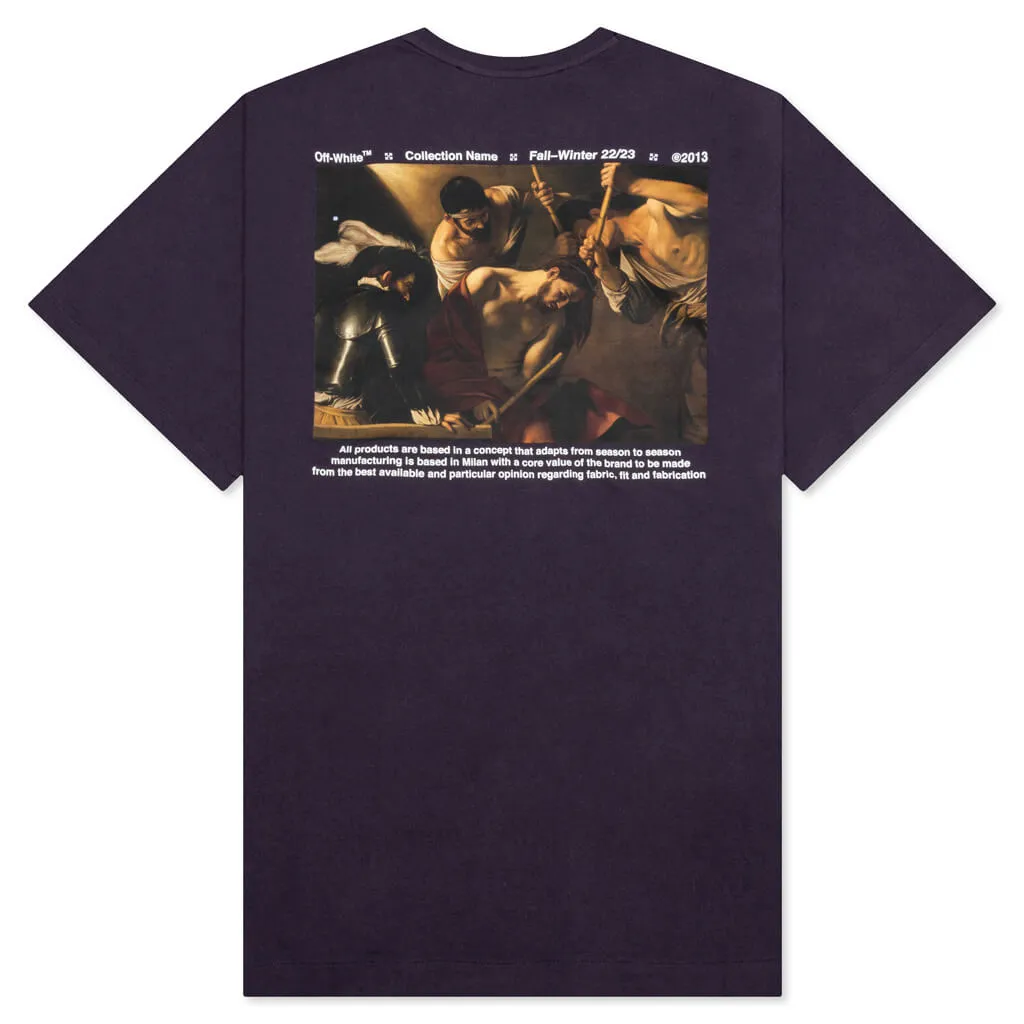 Caravaggio Crownin Skate S/S Tee - Aubergine