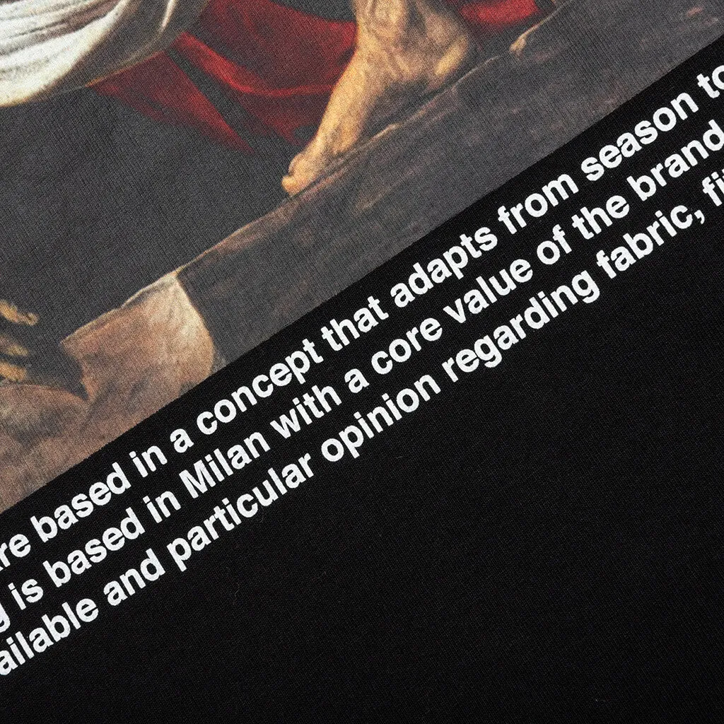 Caravaggio Deposition Over S/S Tee - Black/White