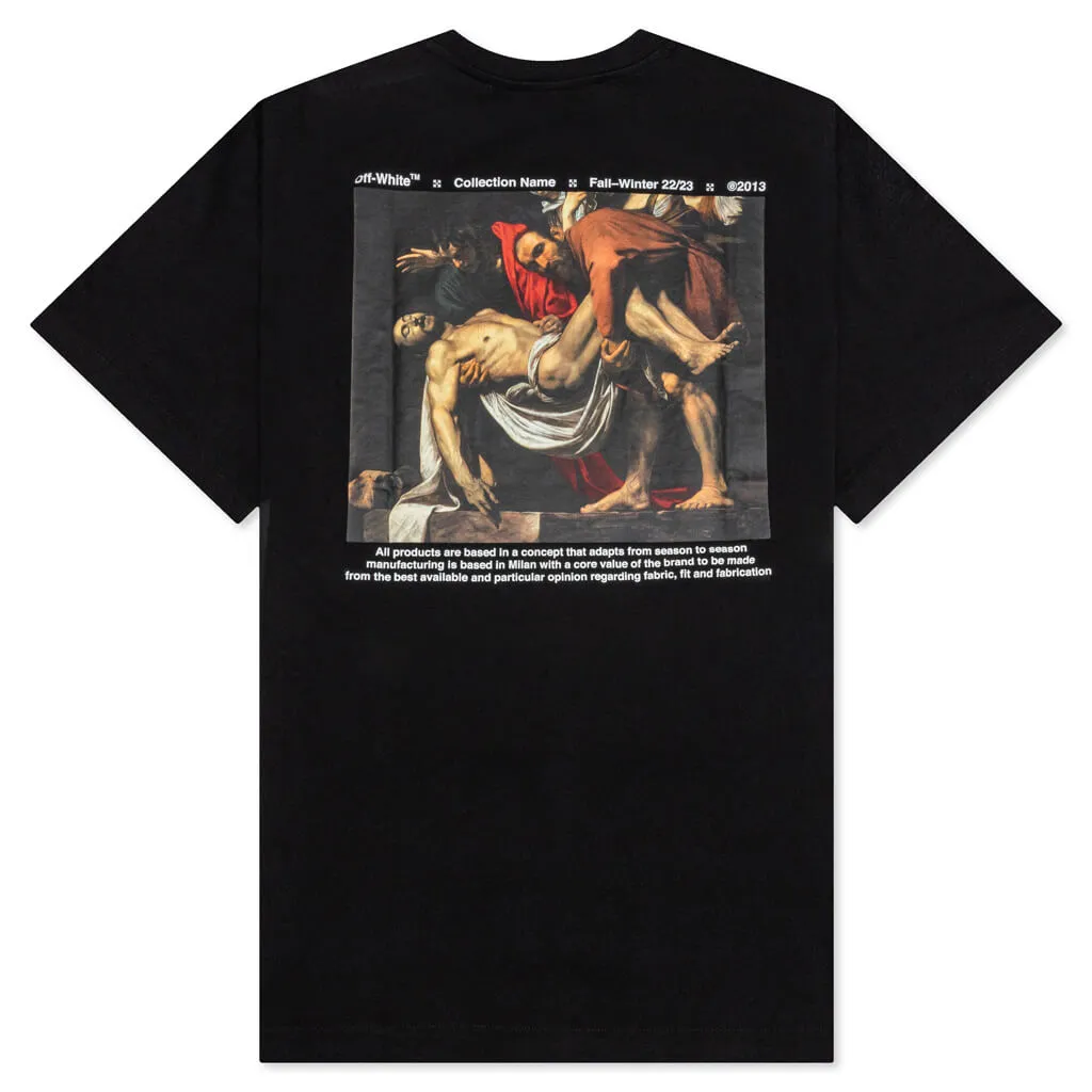 Caravaggio Deposition Over S/S Tee - Black/White