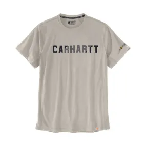 Carhartt Men's Force Relaxed Fit Midweight Short-Sleeve Graphic T-Shirt - Malt