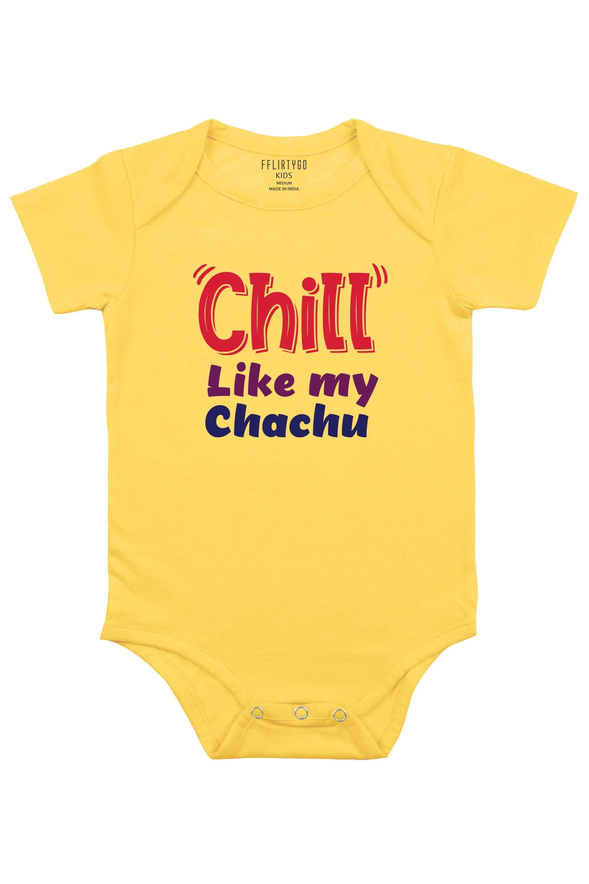 Chill Like My Chachu Baby Romper | Onesies