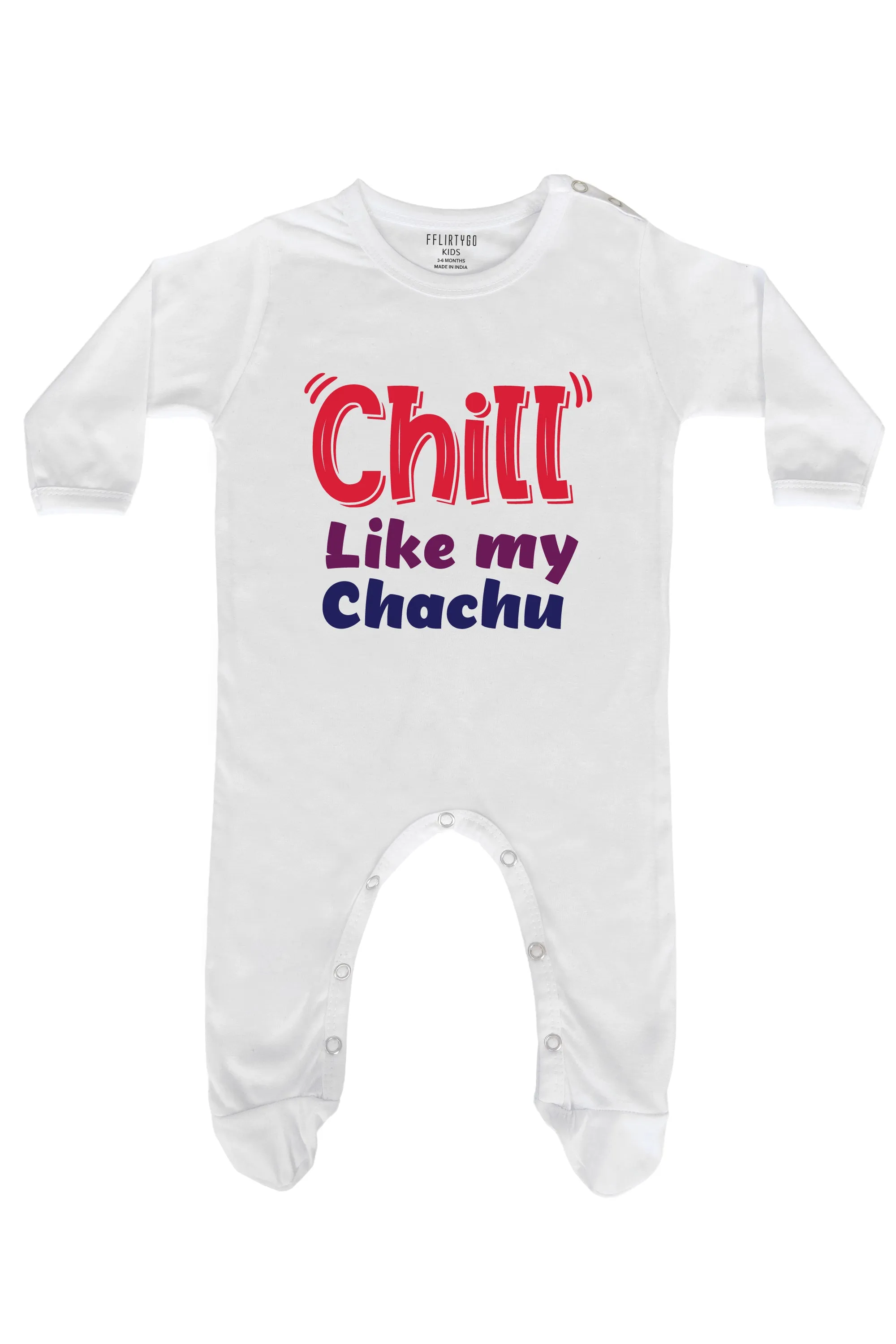 Chill Like My Chachu Baby Romper | Onesies