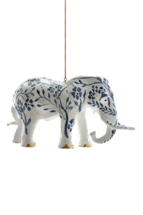  Chinoiserie Elephant  Ornament