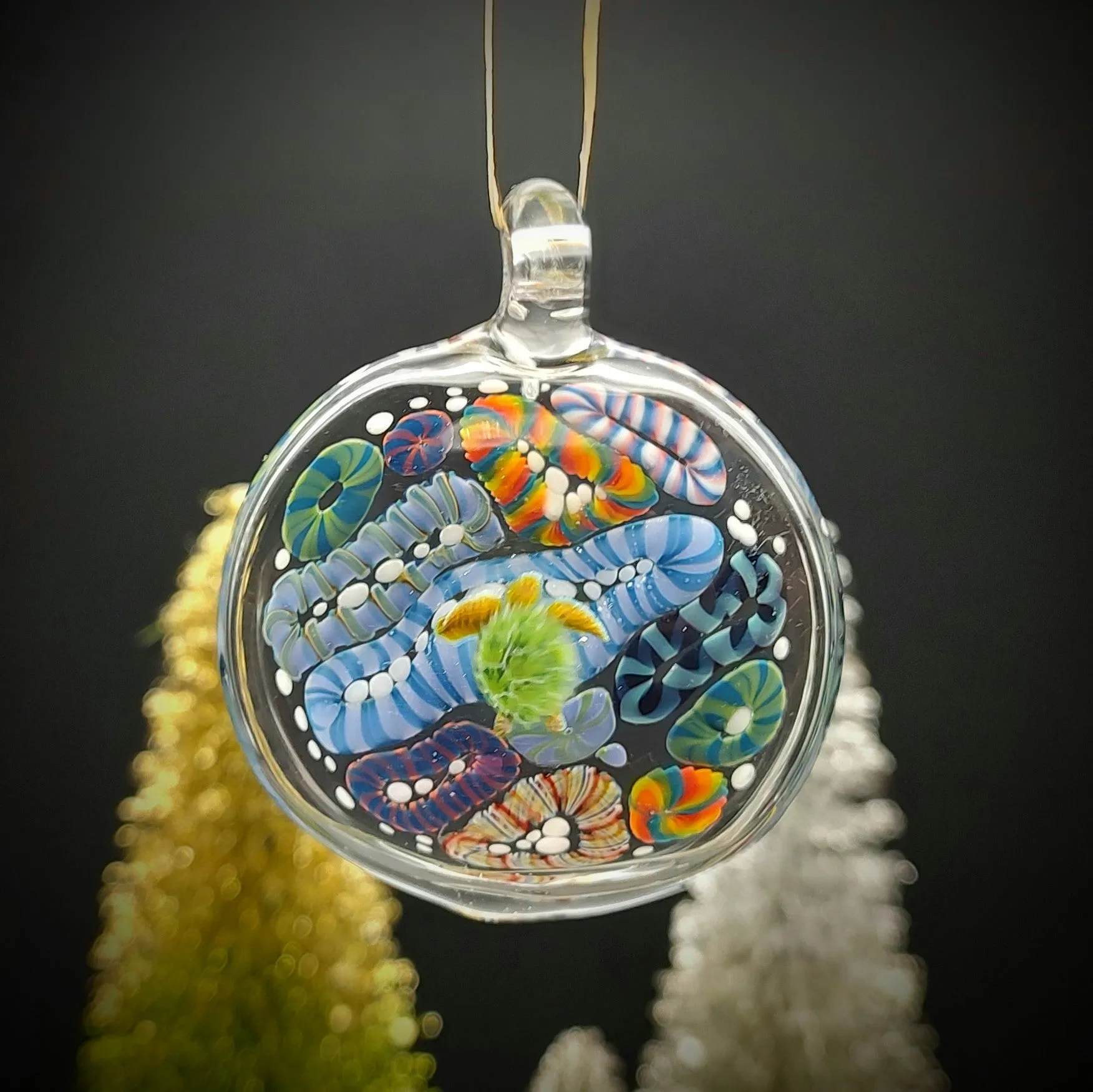 Christmas Seascape Ornament (Ready To Ship)