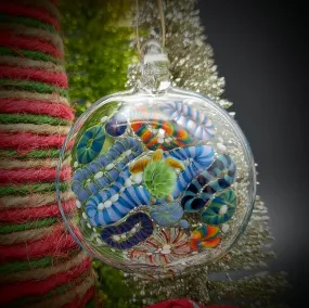 Christmas Seascape Ornament (Ready To Ship)