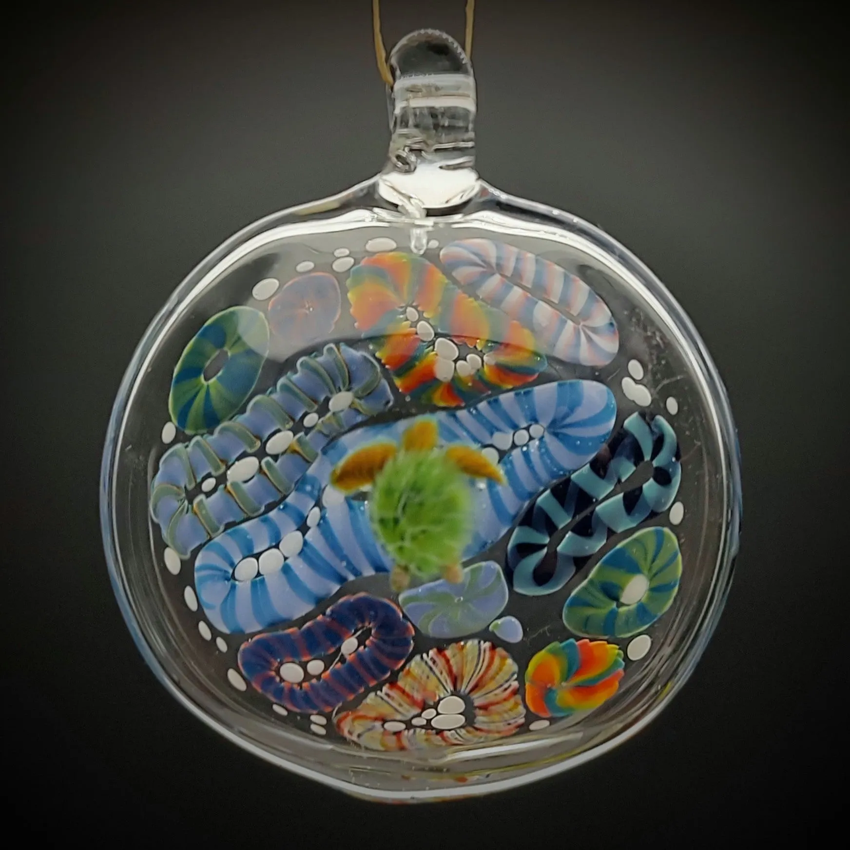 Christmas Seascape Ornament (Ready To Ship)