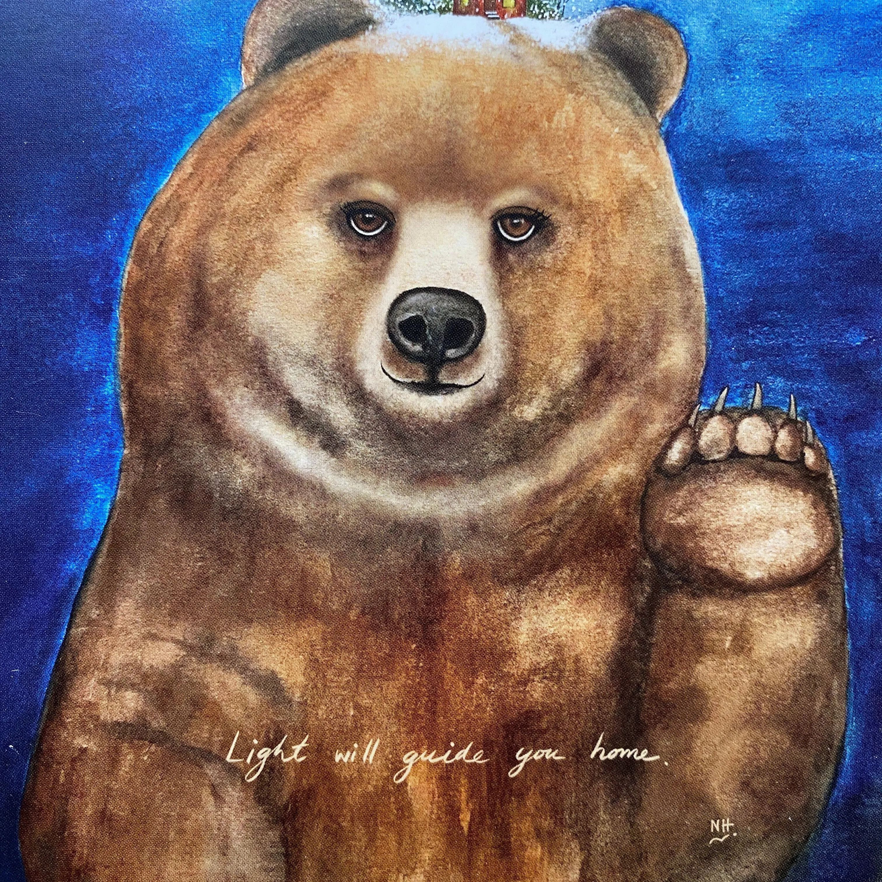 Come Home Bear Greeting Card