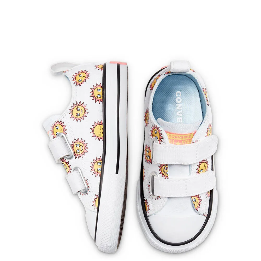 Converse- kids Chuck Taylor All Star 2V Low Top Sun Graphic Easy-On 770703