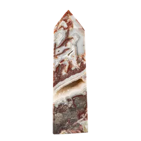 Crazy Lace Agate Pillar