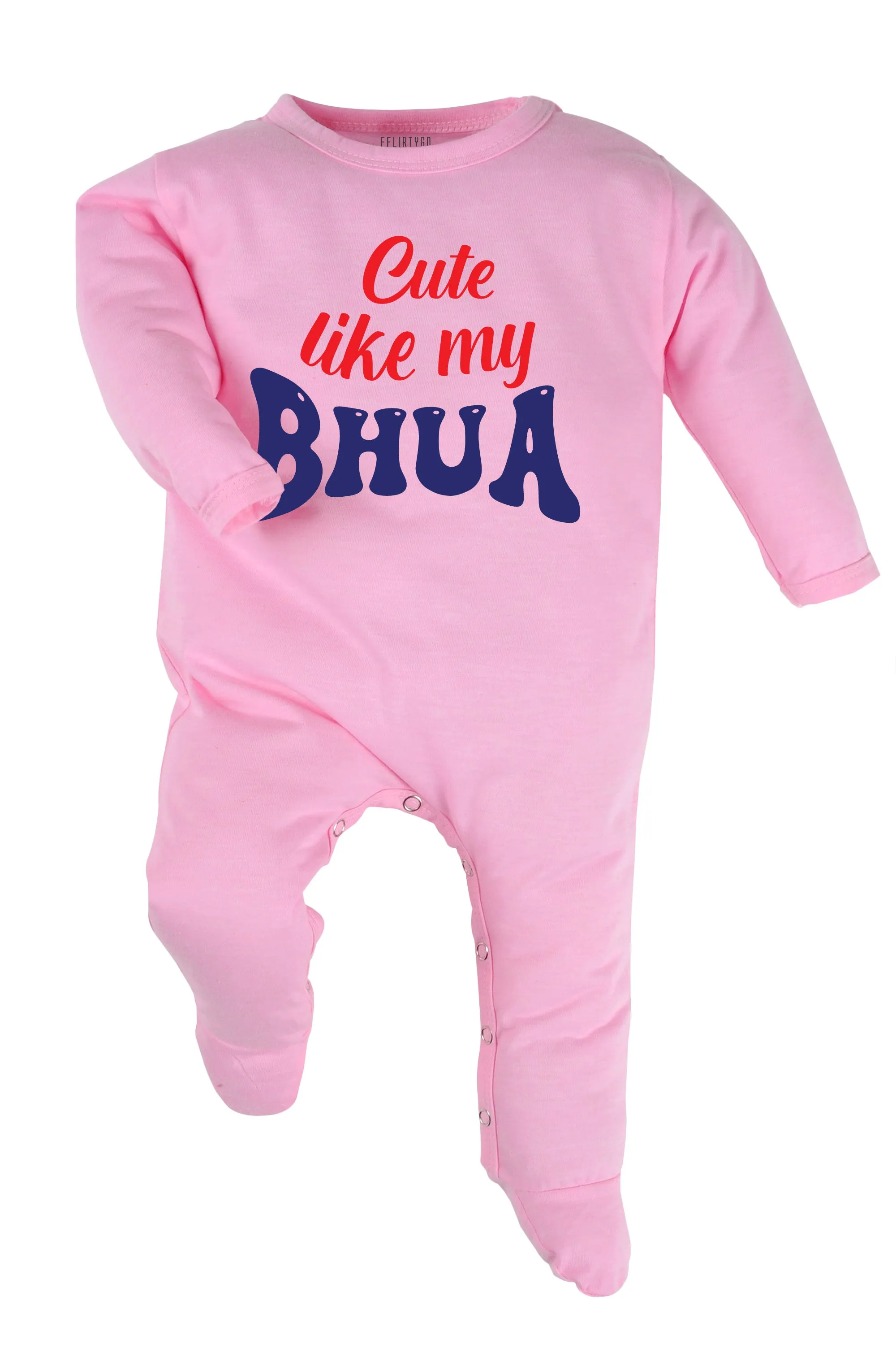 Cute like my Bhua Baby Romper | Onesies