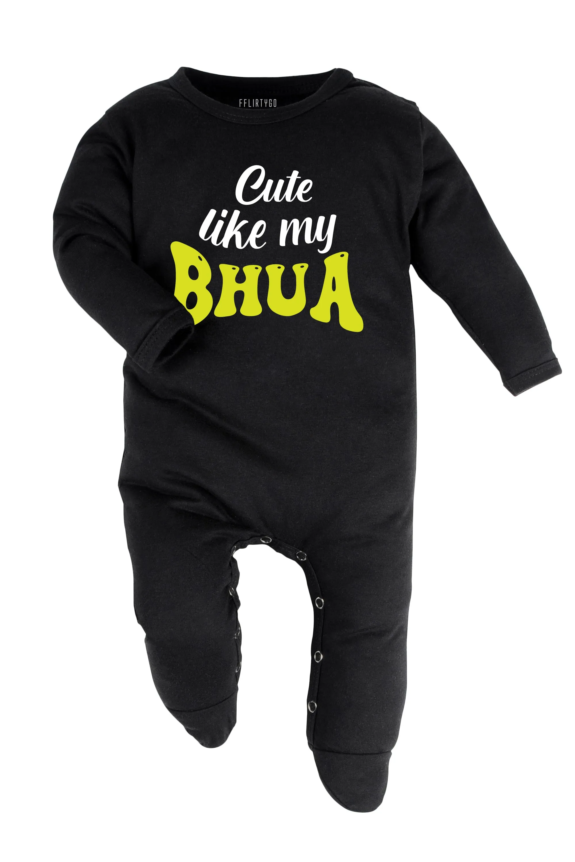 Cute like my Bhua Baby Romper | Onesies