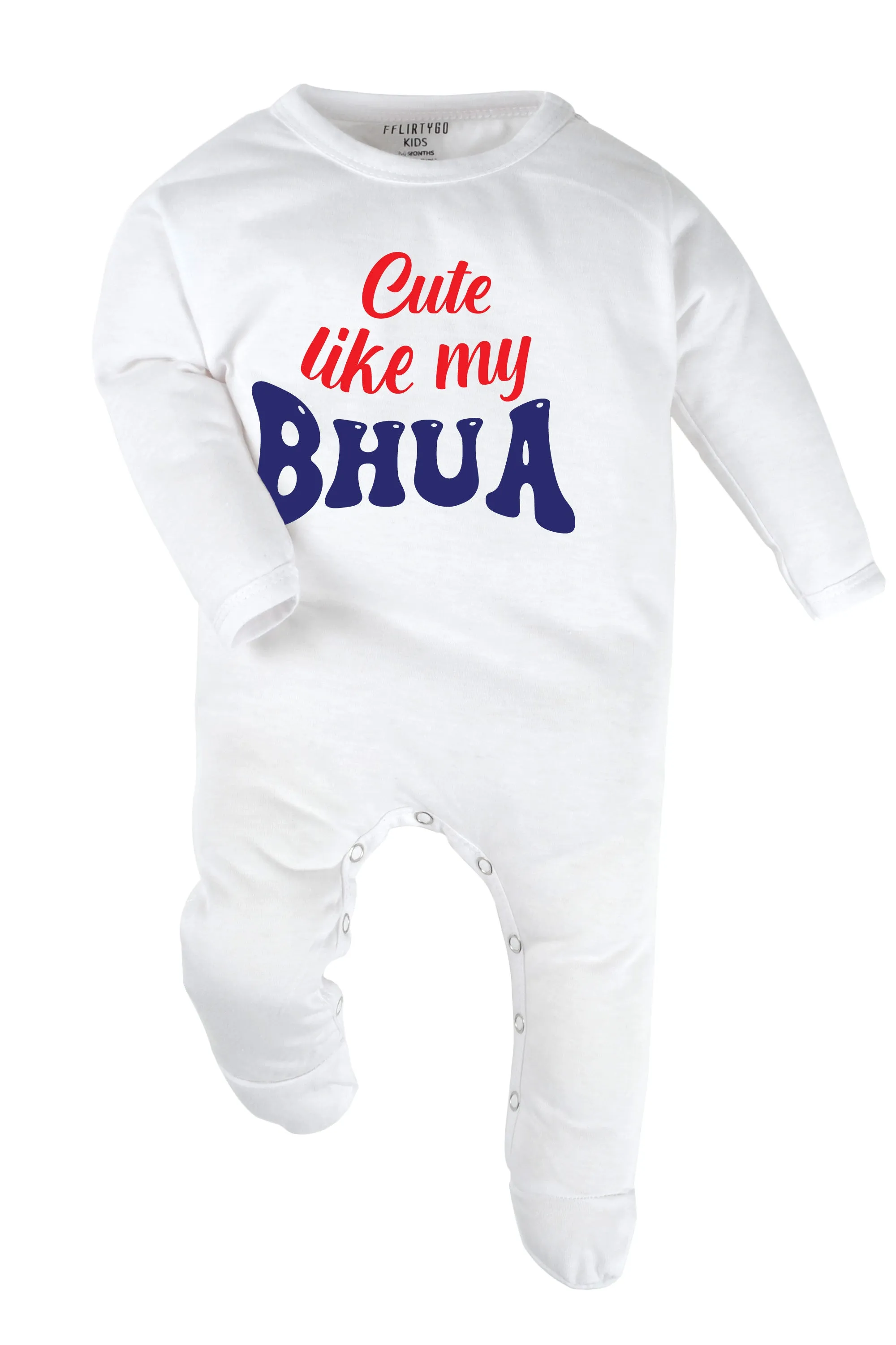 Cute like my Bhua Baby Romper | Onesies