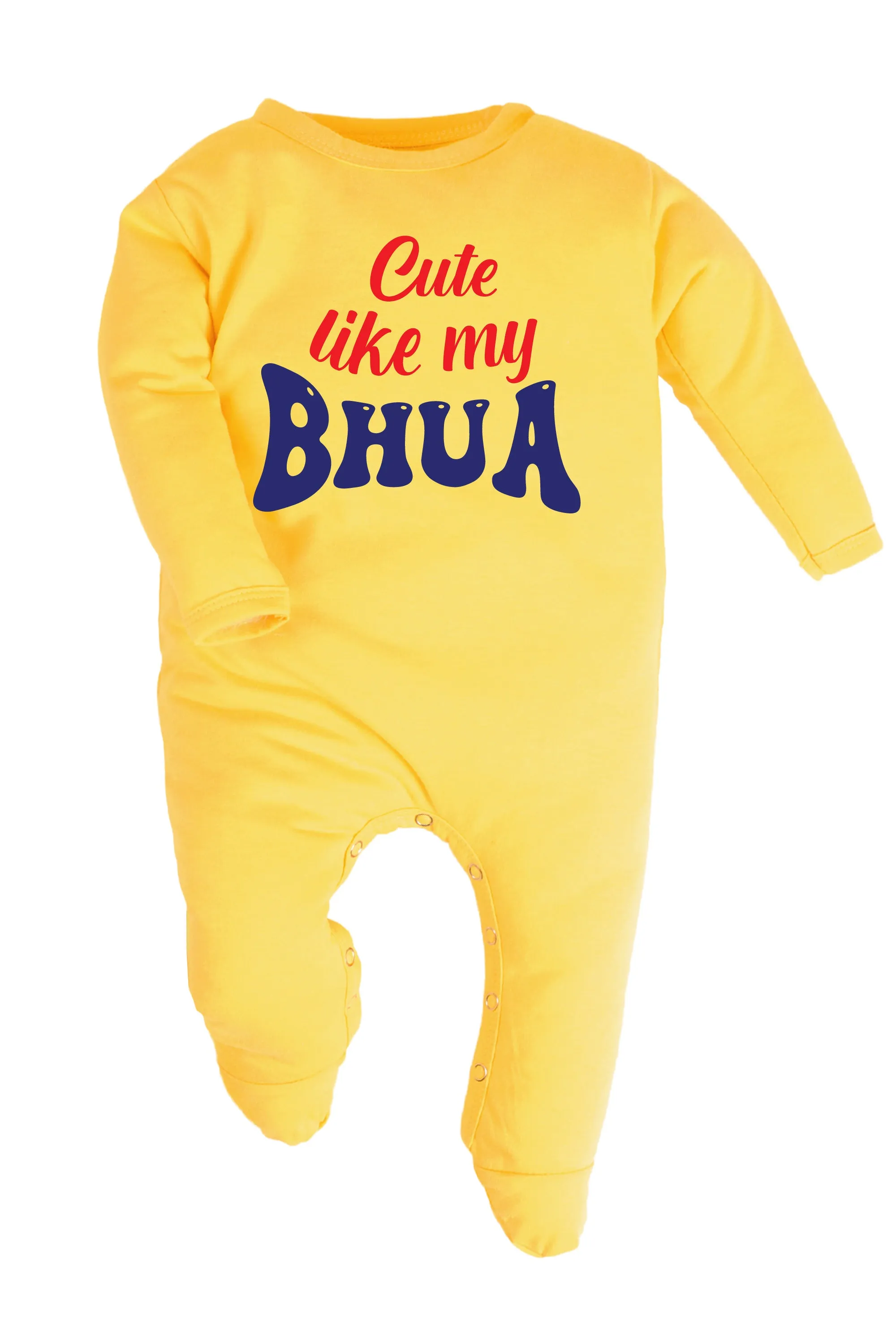 Cute like my Bhua Baby Romper | Onesies