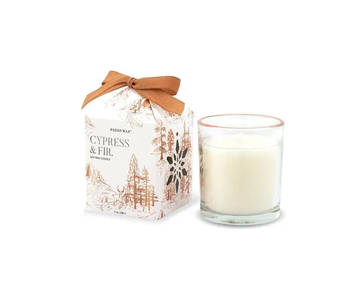 Cypress & Fir Holiday Candles