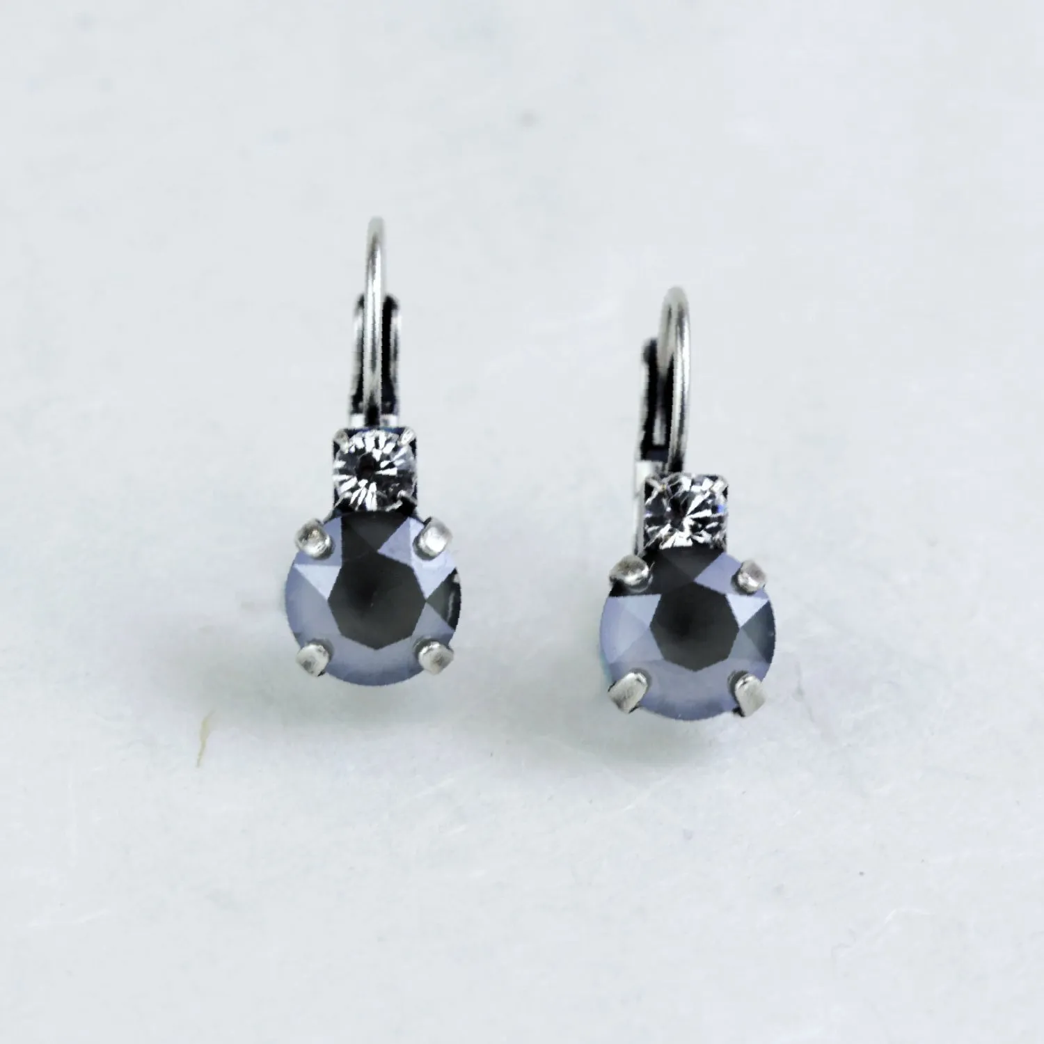 Dark Grey Edie Earrings